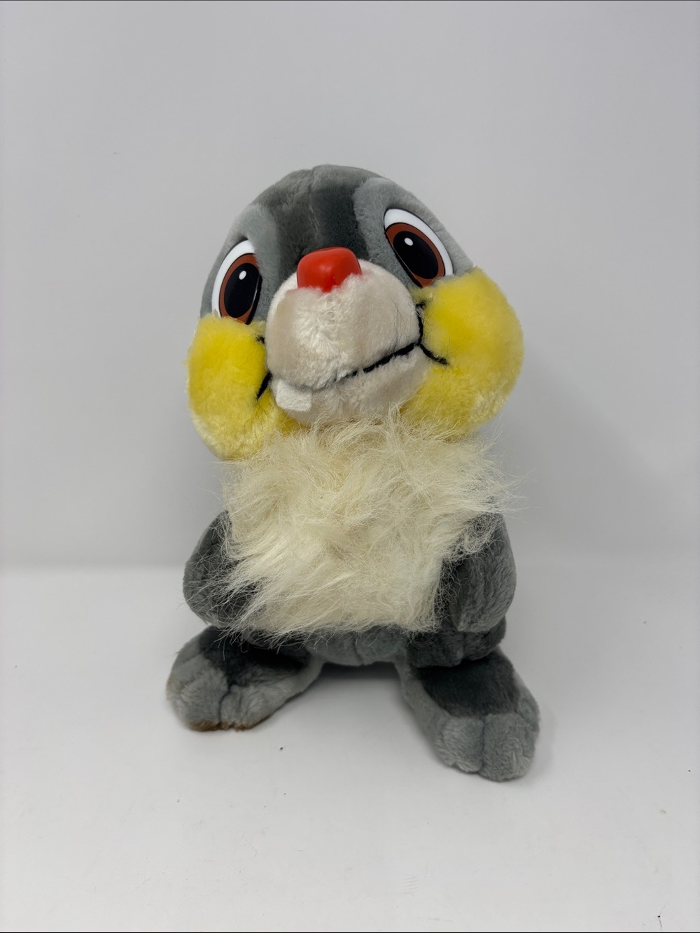 Disney | Thumper Gray and Yellow Plush Bunny Stuffed Animal toy collectible